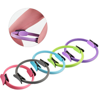 Yoga Fitness Pilates Ring Women Girls Circle Magic Dual Exercise Home Gym Workout