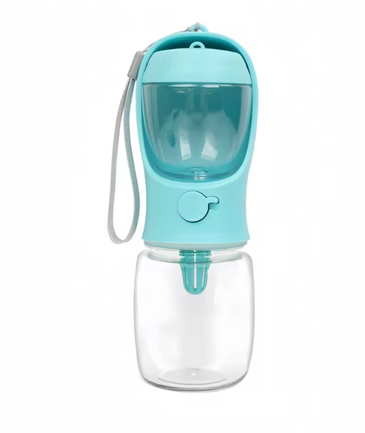 Portable Dog Cat Water Bottle with Storage Food and Water Container for Puppy Pets dogs Feeder Bowl Outdoor Travel Pet supplies